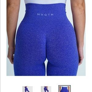 NVGTN XS electric blue leggings